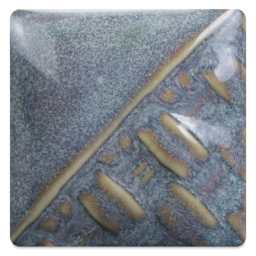 Mayco Stoneware Classic Glaze - Norse Blue, Gallon, fired at cone 10 reduction