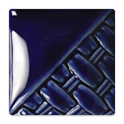 Mayco Stoneware Classic Glaze - Sapphire, fired at cone 6 oxidation