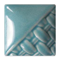 Mayco Stoneware Classic Glaze - Glacier Blue, fired at cone 6 oxidation