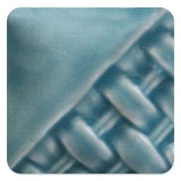 Mayco Stoneware Classic Glaze - Glacier Blue, fired at cone 10 reduction