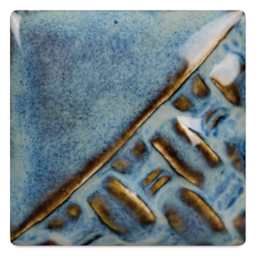 Mayco Stoneware Classic Glaze - Stoned Denim, Dry - fired to cone 6