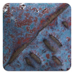 Mayco Stoneware Classic Glaze - Blue Opal, fired at cone 10 reduction