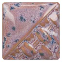 Mayco Stoneware Classic Glaze - Purple Aster, fired at cone 10 reduction