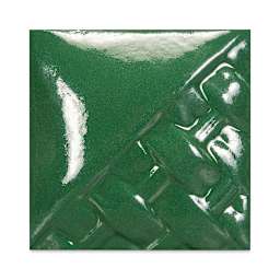 Mayco Stoneware Gloss Glaze - Dark Green Gloss fired to cone 6 oxidation