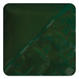 Mayco Stoneware Gloss Glaze - Dark Green Gloss fired to cone 10 reduction