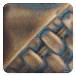 Mayco Stoneware Classic Glaze - Green Tea, fired at cone 10 reduction