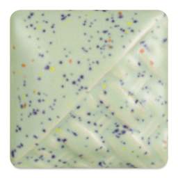 Mayco Stoneware Classic Glaze - Mint Speck, fired at cone 6 oxidation