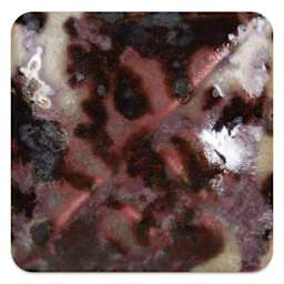 Mayco Stoneware Classic Glaze - Green Jasper, fired at cone 10 reduction