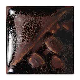 Mayco Stoneware Classic Glaze - Copper Ore, fired at cone 6 oxidation