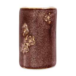 Spectrum Shino Glazes - Vase finished with Aubergine glaze