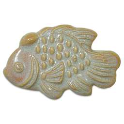 Spectrum Floating Glaze - Tiger Eye - finished example