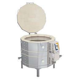 L&L Easy Fire Kiln - E28M-3, W13850, 208V, P3, 46.1 Amp open