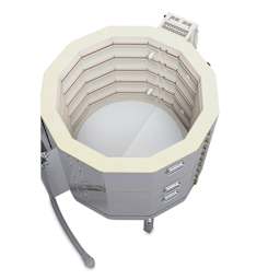 L&L Easy Fire Kiln - E28M-3, W9985, 208V, P1, 48.0 Amp kiln interior