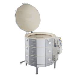 L&L Easy Fire Kiln - E28T-3, W16620, 240V, P3, 39.8 Amp open