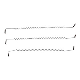 Mudtools Carving Bow 4" Curly Replacement Wires - Pkg of 5