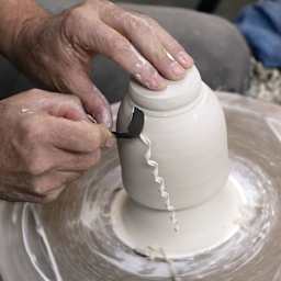 Mudtools Do-All Trim Tool in use