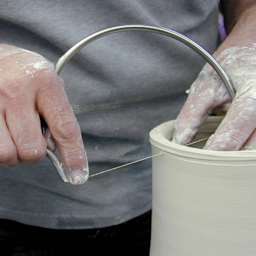 Mudtools Mudcutter - Straight Wire in use