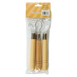 Potter's Select Jumbo Ribbon Sculpting Tools - Set of 3 - back of packaging