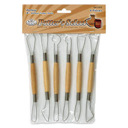 Potter's Select Ribbon Cutter Tools - Large, Set of 6 - front of packaging