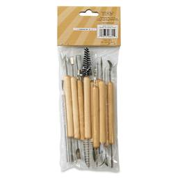 Potter's Select Variety Sculpting Tools - Set of 11 - back of packaging