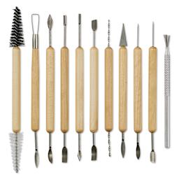 Potter's Select Variety Sculpting Tools - Set of 11