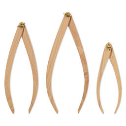 Potter's Select Wooden Calipers - Set of 3