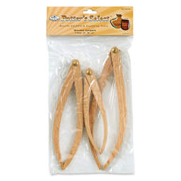 Potter's Select Wooden Calipers - Set of 3 - front of packaging