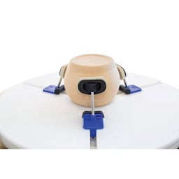 Giffin Grip Mittens for Hands - in use holding pottery