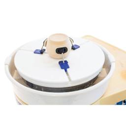 Giffin Grip Mittens for Hands - shown in use on pottery wheel