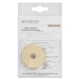 Spectrum Stamp Roller - Cat / Dog Paw Prints - front of packaging