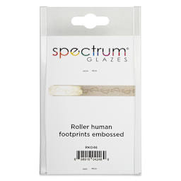 Spectrum Stamp Roller - Footprints - back of packaging