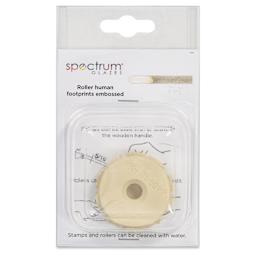Spectrum Stamp Roller - Footprints - front of packaging