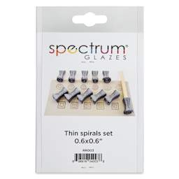 Spectrum Stamps - Thin Spirals, Set of 11 - front of packaging