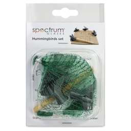 Spectrum Stamps - Hummingbirds, Set of 4 - back of packaging