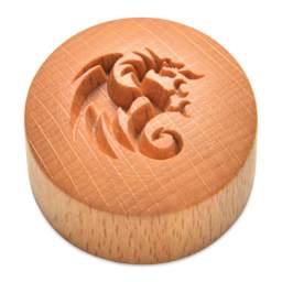 MKM Pottery Tools Curve Top Stamp - Dragon