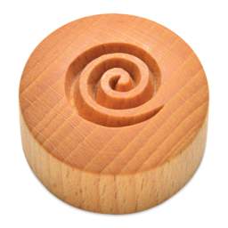 MKM Pottery Tools Curve Top Stamp - Spiral