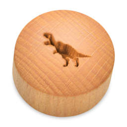 MKM Pottery Tools Curve Top Stamp - T-Rex