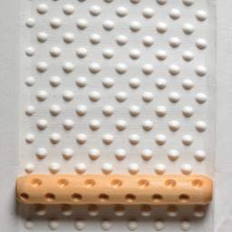 MKM Pottery Tools Hand Roller - Dots - rolled