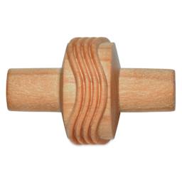 MKM Pottery Tools Small Handle Roller - Wavy Lines