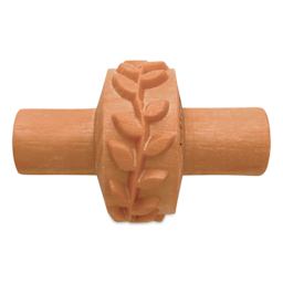 MKM Pottery Tools Small Handle Roller - Leafy Vine