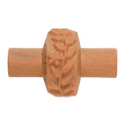 MKM Pottery Tools Small Handle Roller - Flowers and Vines
