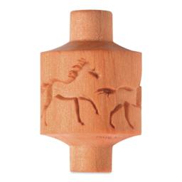 MKM Pottery Tools Handle Roller - Medium, Running Horses