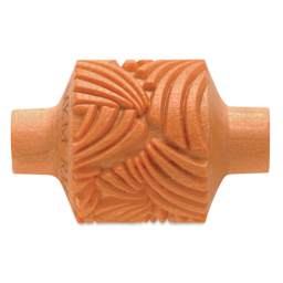 MKM Pottery Tools Medium Handle Roller - Wild Organic Abstract