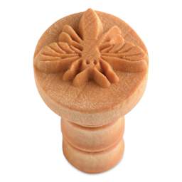 MKM Pottery Tools Round Stamp - SCM-159, Honey Bee, Medium