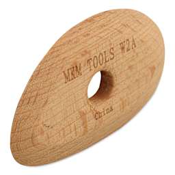 MKM Pottery Tools Wood Rib - W2A, Small, 2.6" x 1.8"