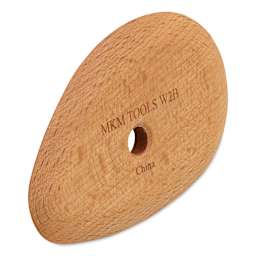 MKM Pottery Tools Wood Rib - W2B, Medium, 4.5" x 2.8"