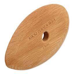 MKM Pottery Tools Wood Rib - W8A, Medium, 4.1" x 2.4"