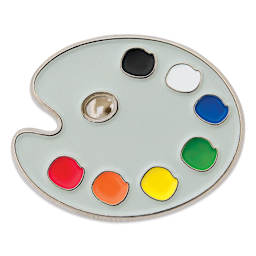 Elan Transfers Enamel Pin - Color Palette