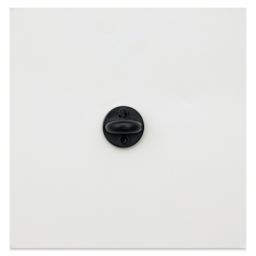 Elan Transfers Enamel Pin - No Ghosting Tolerance, back of packaging showing fastener. 