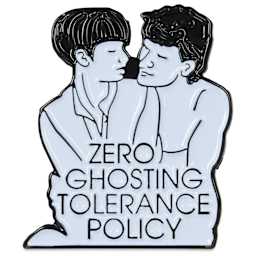Elan Transfers Enamel Pin - No Ghosting Tolerance